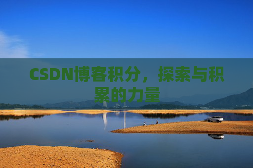 CSDN博客积分，探索与积累的力量